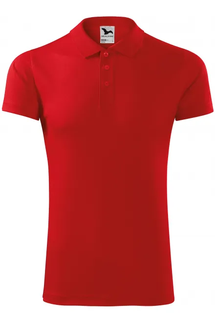Sport poloshirt - rood, M