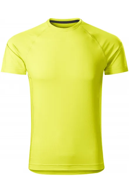 Sport-T-shirt voor heren - Neon Geel, XL