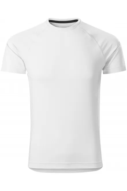 Sport-T-shirt voor heren - witte, XL