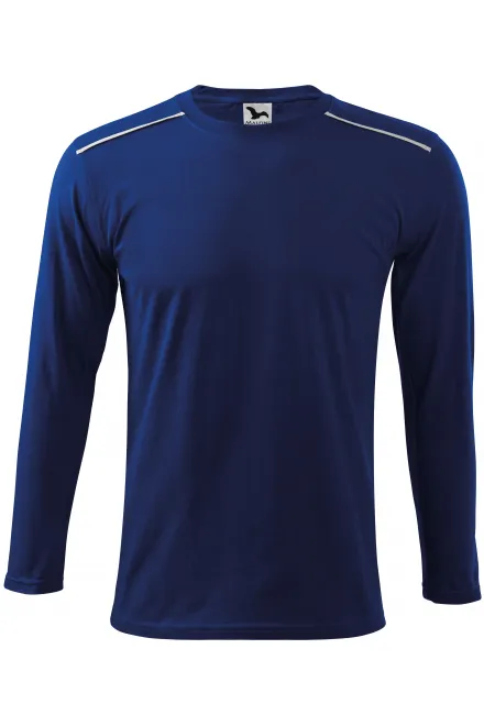 T-shirt met lange mouwen - koningsblauw, 3XL