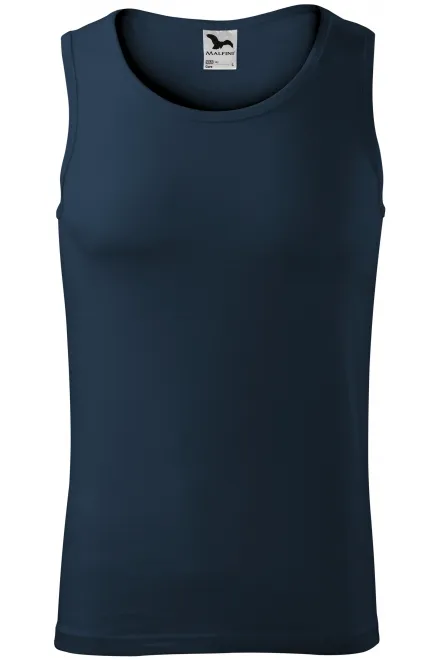 Tanktop voor heren - donkerblauw, 2XL