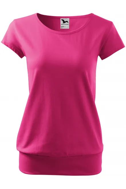 Trendy dames T-shirt - purper, S