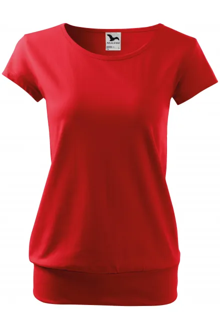 Trendy dames T-shirt - rood, S