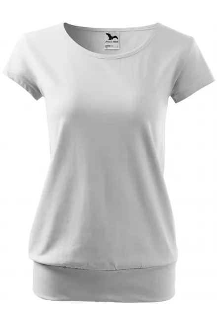 Trendy dames T-shirt - witte, S