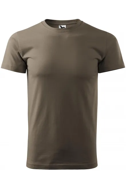 Uniseks T-shirt met een hoger gewicht - army, XS