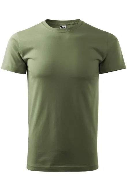 Uniseks T-shirt met een hoger gewicht - khaki, XS