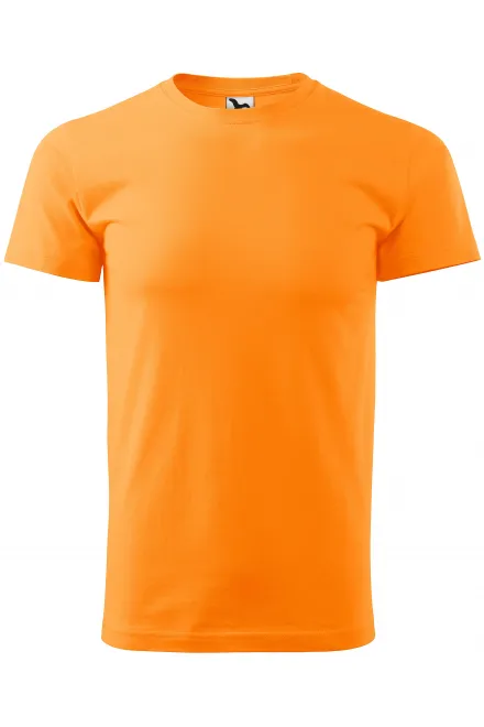 Uniseks T-shirt met een hoger gewicht - Mandarijn sinaasappel, XS