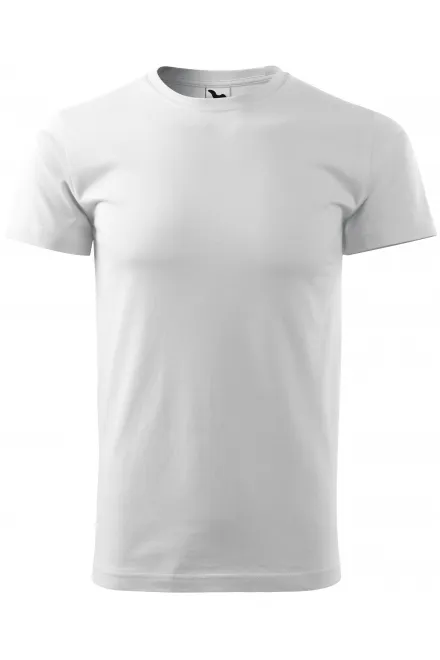 Uniseks T-shirt met een hoger gewicht - witte, XS