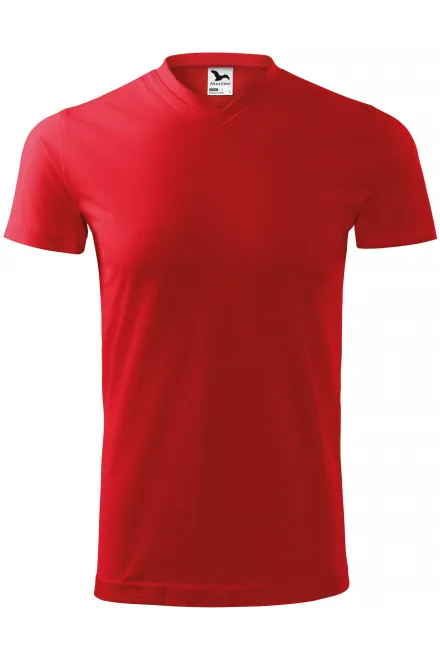 Zwaar T-shirt met korte mouwen - rood, S