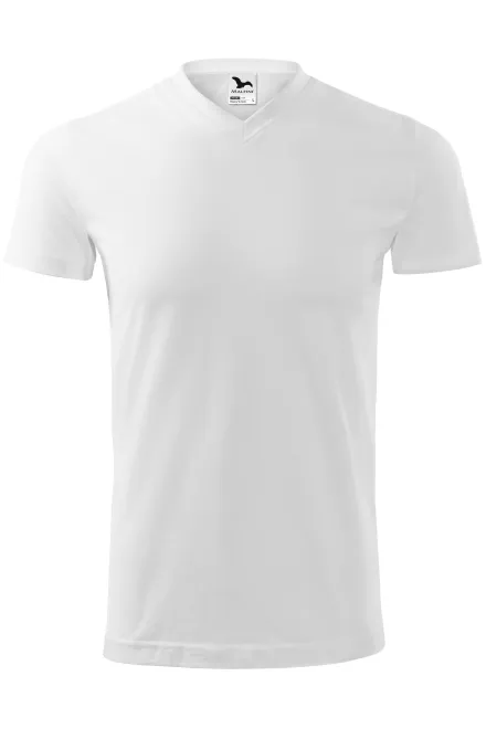 Zwaar T-shirt met korte mouwen - witte, S